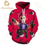 Shooting Game Star Kids Sweatshirt Shooter Shirt Stars Kid Hoodies 3D Print