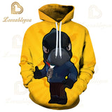 Shooting Game Star Kids Sweatshirt Shooter Shirt Stars Kid Hoodies 3D Print