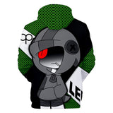 Shooting Game Star Kids Sweatshirt Shooter Shirt Stars Kid Hoodies 3D Print