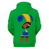 Shooting Game Star Kids Sweatshirt Shooter Shirt Stars Kid Hoodies 3D Print